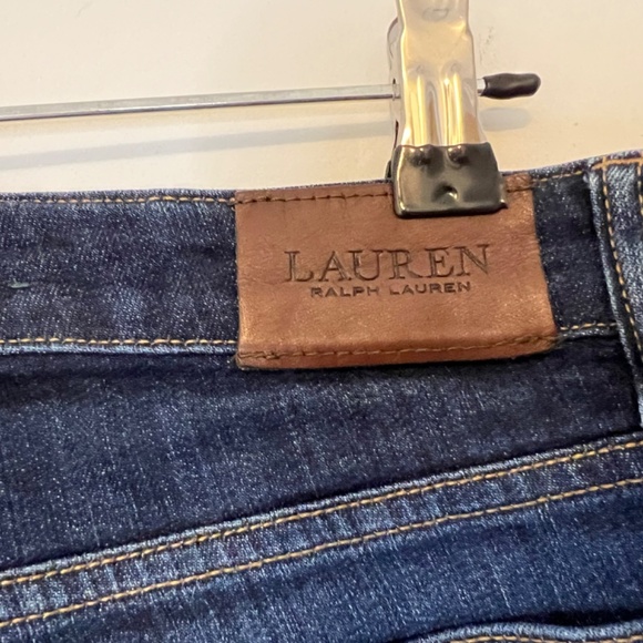 Ralph Lauren Denim Jeans Straight Leg Dark Wash Size 6 Inseam 29 Inch - Picture 12 of 16
